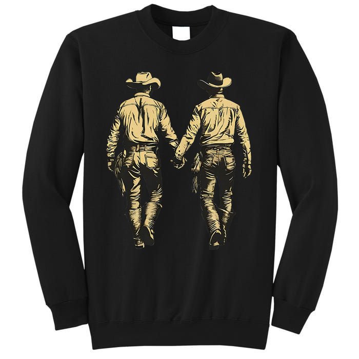 Gay Cowboy Gay Western Lgbtqia Gay Rodeo Sweatshirt