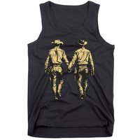 Gay Cowboy Gay Western Lgbtqia Gay Rodeo Tank Top