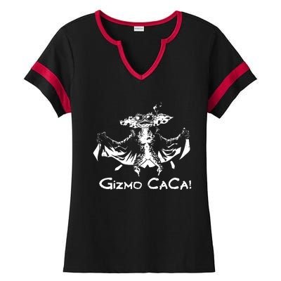 Gizmo Caca Ladies Halftime Notch Neck Tee