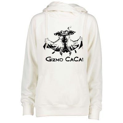 Gizmo Caca Womens Funnel Neck Pullover Hood