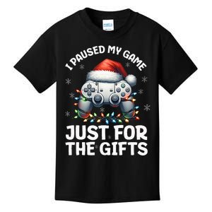 Gamer Christmas Gaming Xmas Video Games Christmas Pj Kids T-Shirt