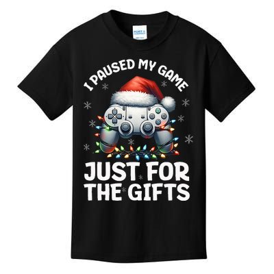 Gamer Christmas Gaming Xmas Video Games Christmas Pj Kids T-Shirt