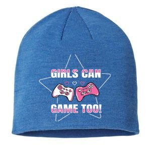 Gaming Can Game Too Gamer Funny Gift Sustainable Beanie