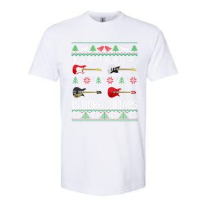 Guitars Christmas Guitarist Guitar Ugly Christmas Cute Gift Softstyle CVC T-Shirt