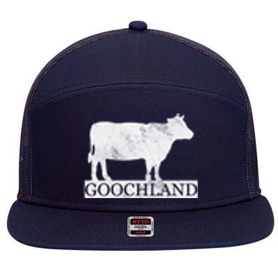 Goochland Cow 7 Panel Mesh Trucker Snapback Hat