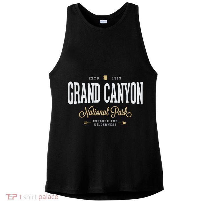 Grand Canyon Gift Grand Canyon National Park Gift Us Ladies PosiCharge Tri-Blend Wicking Tank