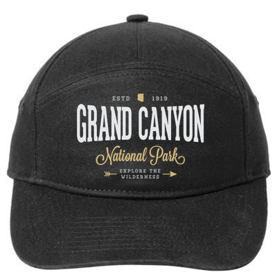 Grand Canyon Gift Grand Canyon National Park Gift Us 7-Panel Snapback Hat