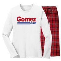 Gomez Club Women's Long Sleeve Flannel Pajama Set 