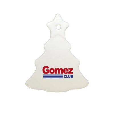 Gomez Club Ceramic Tree Ornament