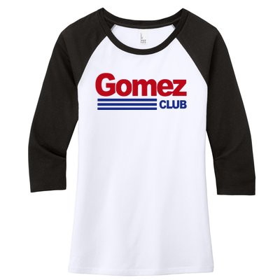 Gomez Club Women's Tri-Blend 3/4-Sleeve Raglan Shirt