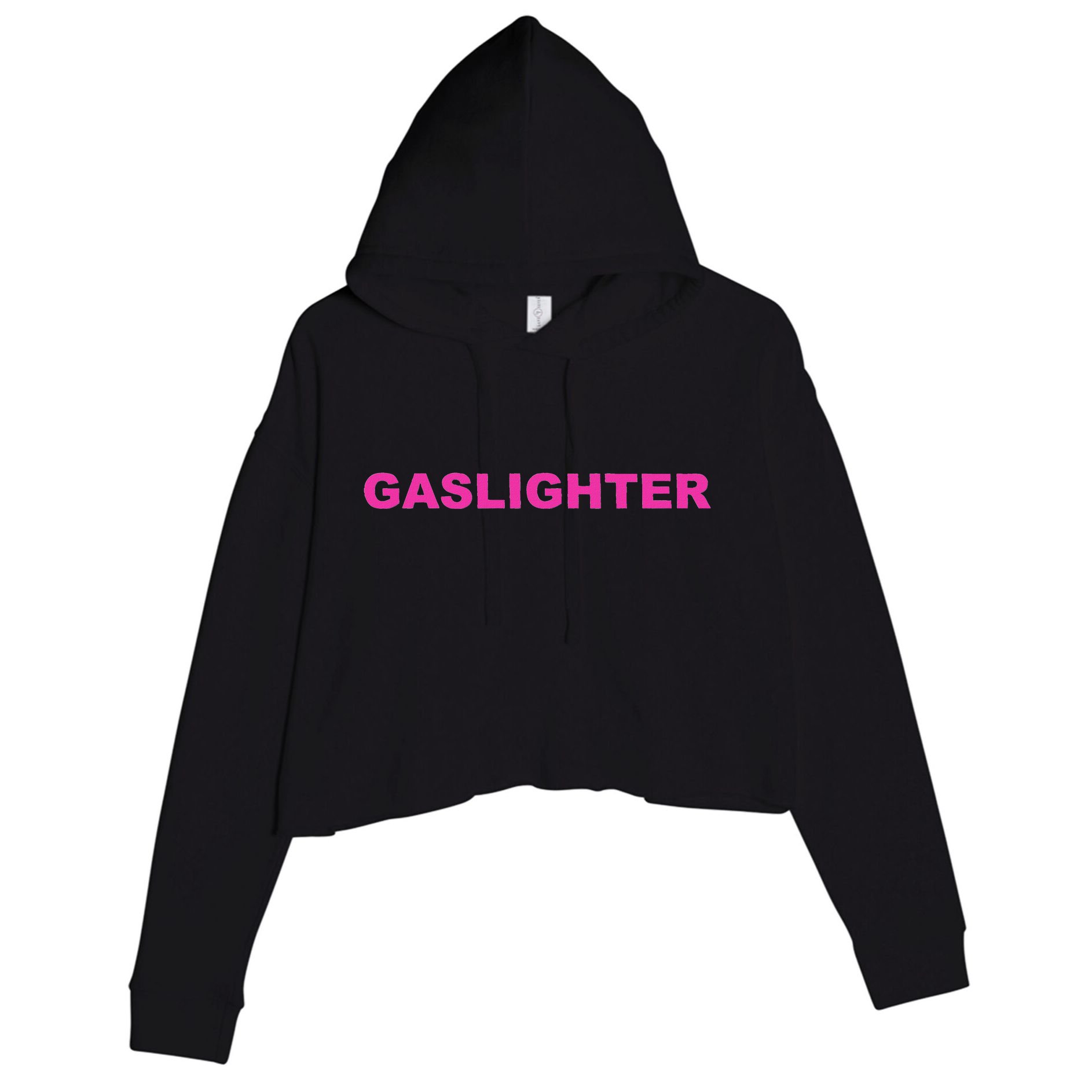 Gaslighter Chicks Crop Fleece Hoodie