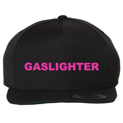 Gaslighter Chicks Wool Snapback Cap