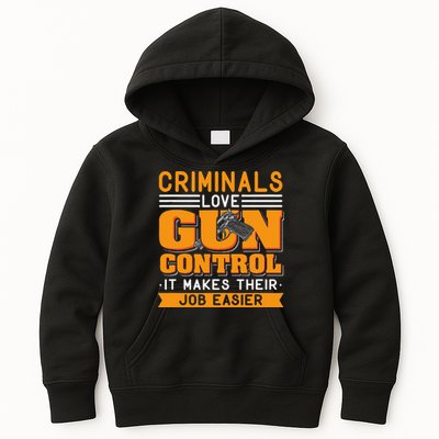 Gun Control Gun Rights Pro Gun Second Amendment Firearms Kids Hoodie