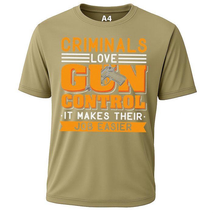 Gun Control Gun Rights Pro Gun Second Amendment Firearms Cooling Performance Crew T-Shirt