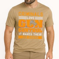 Gun Control Gun Rights Pro Gun Second Amendment Firearms Cooling Performance Crew T-Shirt