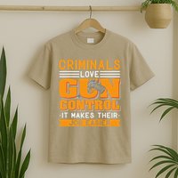 Gun Control Gun Rights Pro Gun Second Amendment Firearms T-Shirt