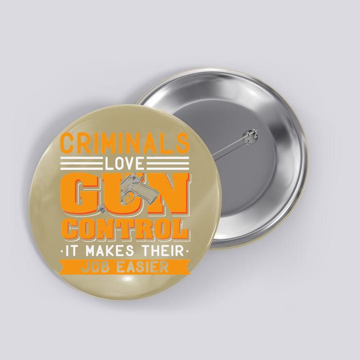 Gun Control Gun Rights Pro Gun Second Amendment Firearms Button
