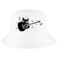 Guitarist Cat Guitar Music Lover Cool Comfort Performance Bucket Hat