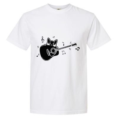 Guitarist Cat Guitar Music Lover Garment-Dyed Heavyweight T-Shirt