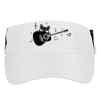 Guitarist Cat Guitar Music Lover Adult Drive Performance Visor