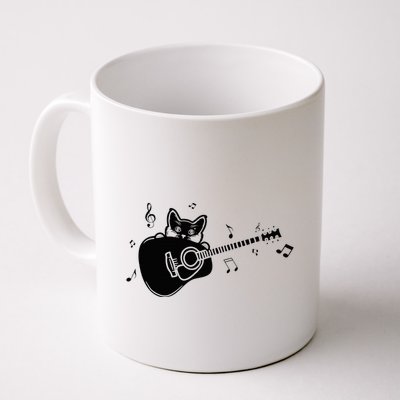 Guitarist Cat Guitar Music Lover Mug