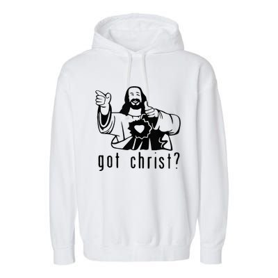 Got Christ Garment-Dyed Fleece Hoodie