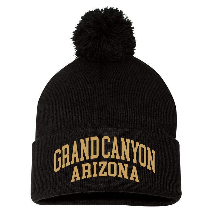 Grand Canyon Pom Pom 12in Knit Beanie