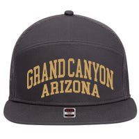 Grand Canyon 7 Panel Mesh Trucker Snapback Hat