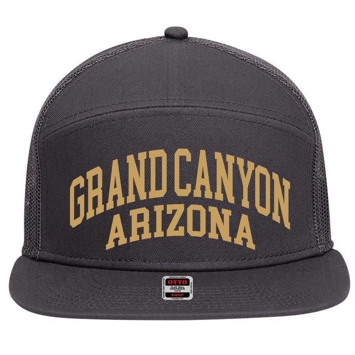 Grand Canyon 7 Panel Mesh Trucker Snapback Hat