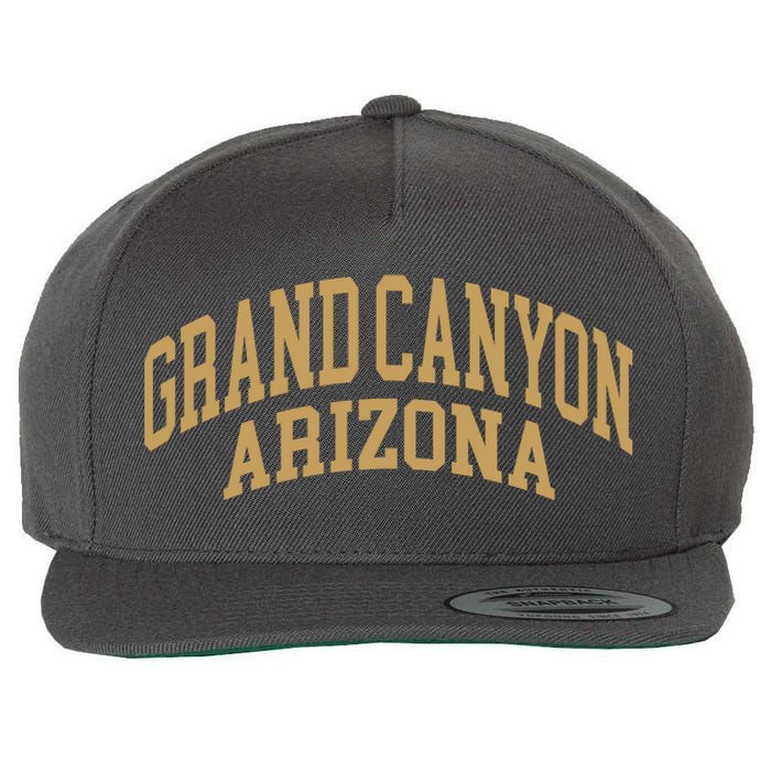 Grand Canyon Wool Snapback Cap