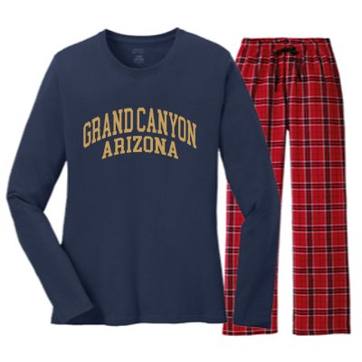 Grand Canyon Women's Long Sleeve Flannel Pajama Set 