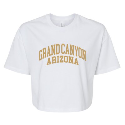 Grand Canyon Bella+Canvas Jersey Crop Tee