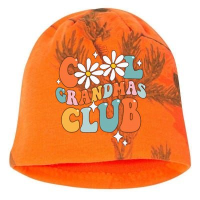 Groovy Cool Grandmas Club Funny Smile Mother's Day Kati - Camo Knit Beanie