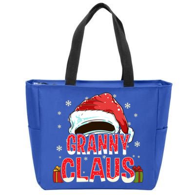 Granny Claus Group Funny Gift Matching Family Christmas Great Gift Zip Tote Bag