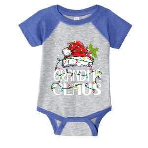 Grandma Claus Gift Christmas Lights Pajama Family Matching Gift Infant Baby Jersey Bodysuit