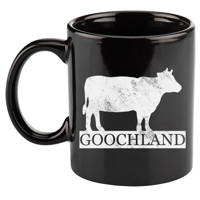 Goochland Cow 11oz C Handle Ceramic Mug