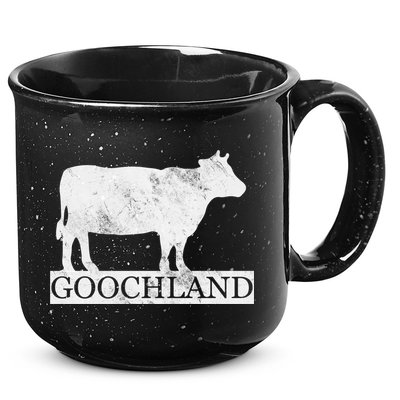 Goochland Cow 15oz Campfire Ceramic Mug