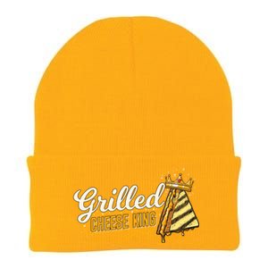 Grilled Cheese Gift Grilled Cheese King Gift Knit Cap Winter Beanie