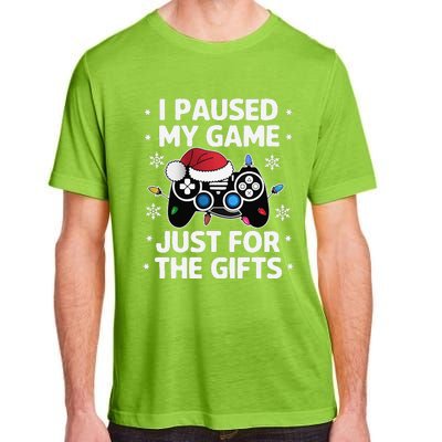 Gamer Christmas Gaming Xmas Video Games Christmas Pj Adult ChromaSoft Performance T-Shirt