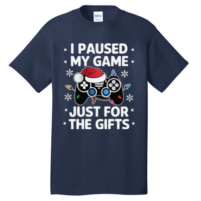 Gamer Christmas Gaming Xmas Video Games Christmas Pj Tall T-Shirt