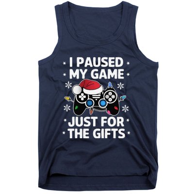 Gamer Christmas Gaming Xmas Video Games Christmas Pj Tank Top