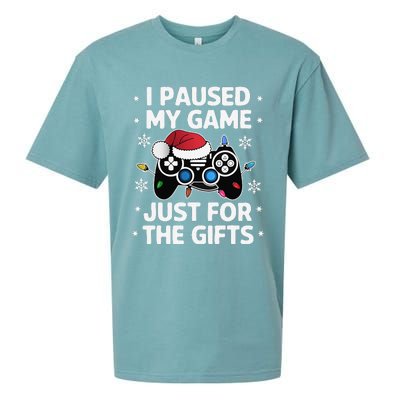 Gamer Christmas Gaming Xmas Video Games Christmas Pj Sueded Cloud Jersey T-Shirt