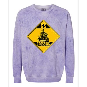 Gs Crossing Colorblast Crewneck Sweatshirt