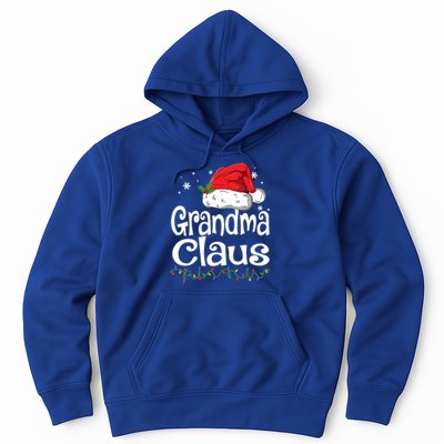 Grandma Claus Gift Christmas Pajama Family Matching Xmas Gift Hoodie