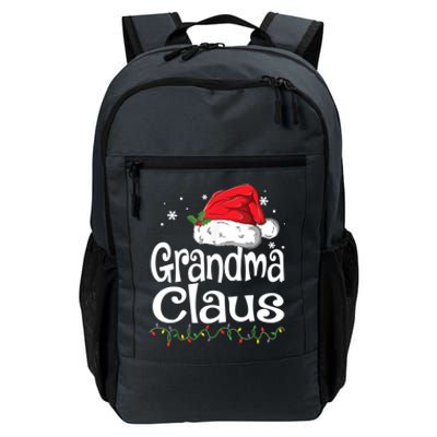 Grandma Claus Gift Christmas Pajama Family Matching Xmas Gift Daily Commute Backpack