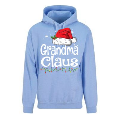 Grandma Claus Gift Christmas Pajama Family Matching Xmas Gift Unisex Surf Hoodie