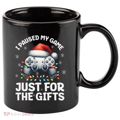 Gamer Christmas Gaming Xmas Video Games Christmas Pj Gift 11oz C Handle Ceramic Mug