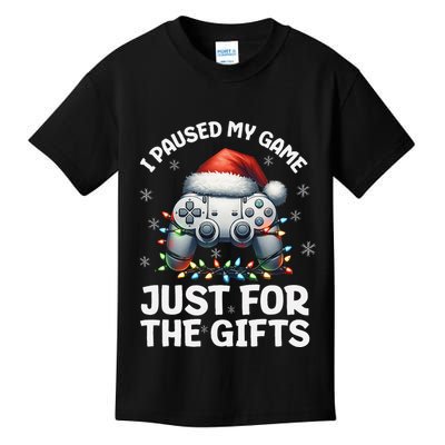 Gamer Christmas Gaming Xmas Video Games Christmas Pj Gift Kids T-Shirt