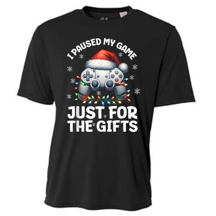 Gamer Christmas Gaming Xmas Video Games Boy Christmas Pj Cooling Performance Crew T-Shirt