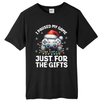 Gamer Christmas Gaming Xmas Video Games Boy Christmas Pj Tall Fusion ChromaSoft Performance T-Shirt